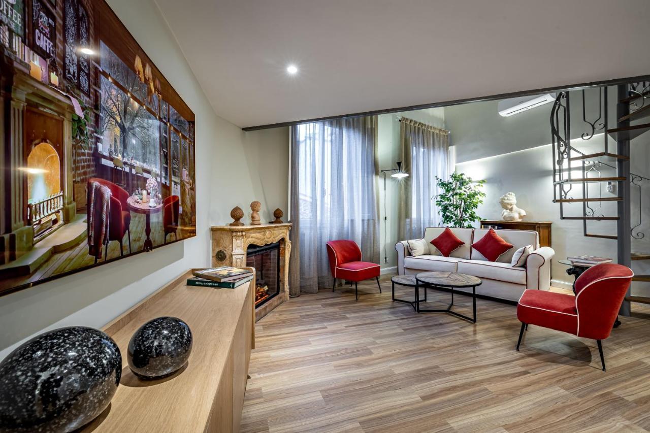 Yid Penthouse In Santa Croce Lägenhet Florens Exteriör bild